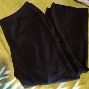 Dress Barn Black Stretch Waist / Pull-On Dress Pants - Size 20W